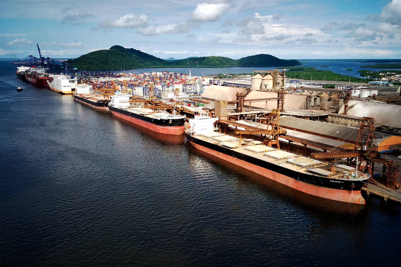 Corredor de exportação no Paraná