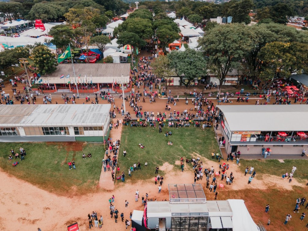 Parque onde acontece a Fenasoja