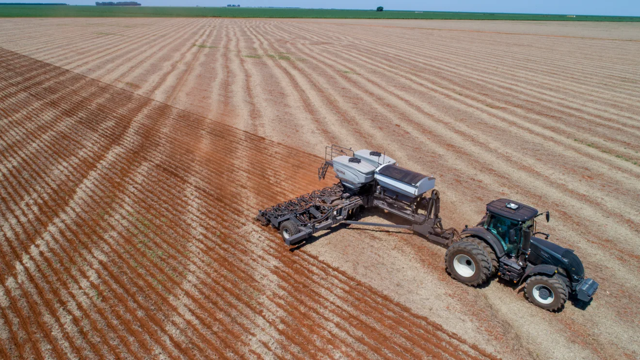 Nova plantadeira da AGCO.