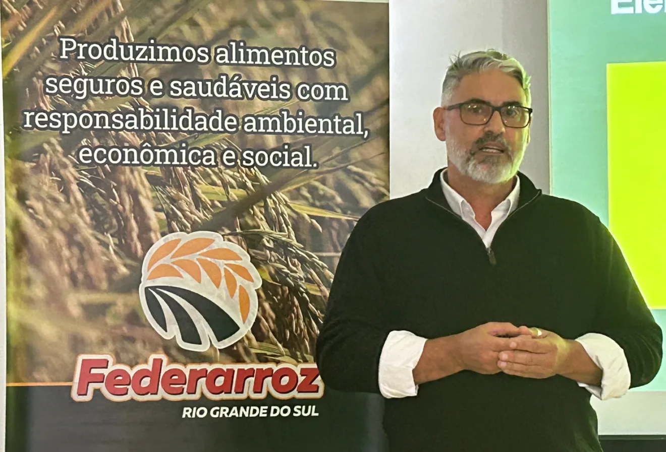 O produtor Nestor Dias Nunes, de Mostardas, é o novo presidente da Federarroz